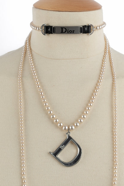 Collier sautoir Christian Dior Eté 2004