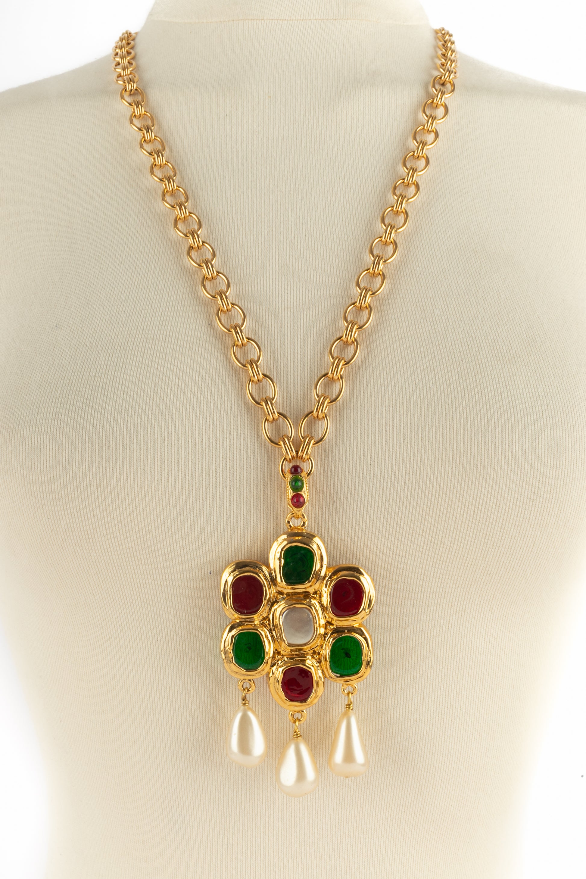 Collier byzantin Chanel