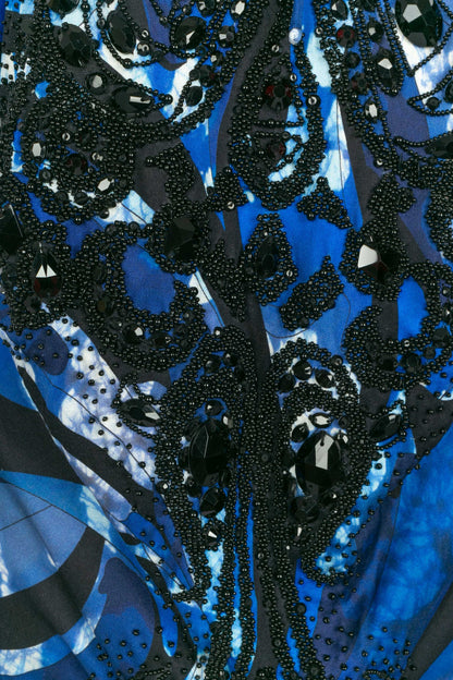 Robe bleue Emilio Pucci