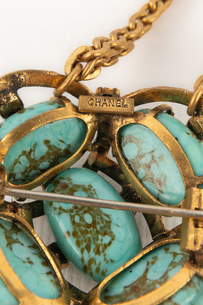 Collier turquoise Chanel Haute Couture