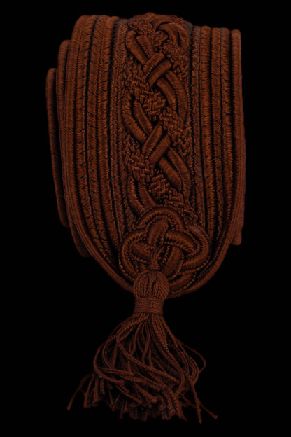 Ceinture en passementerie Yves Saint Laurent (Attribuée à)