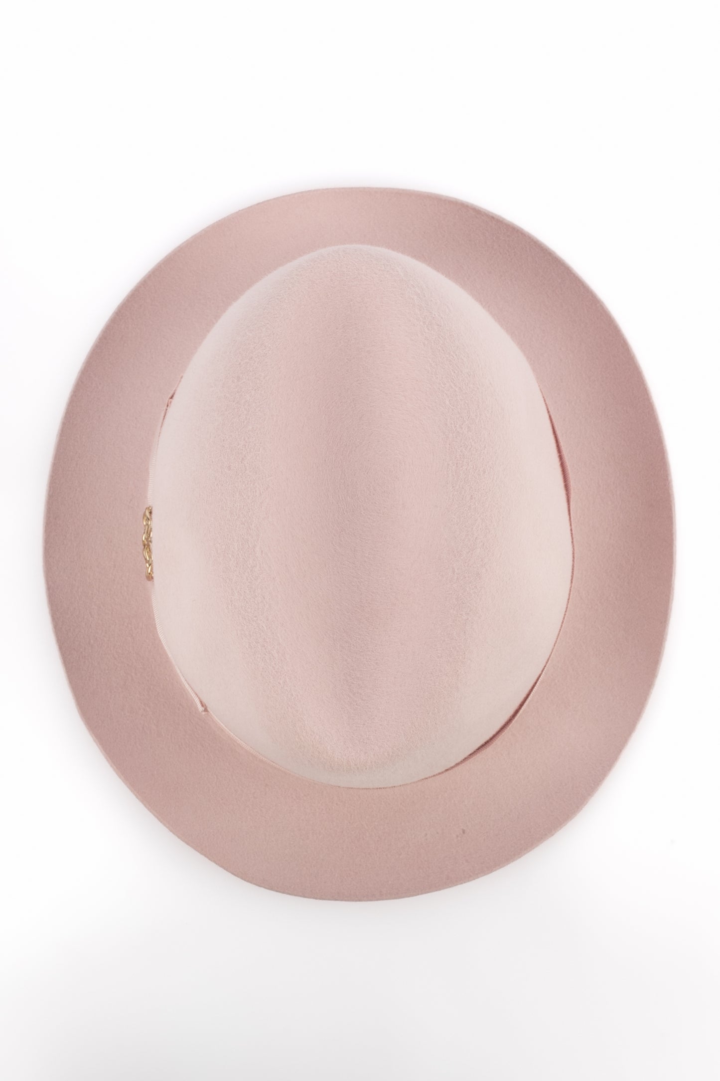 Chapeau borsalino rose Elie Saab