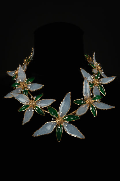 Collier de fleurs Augustine 