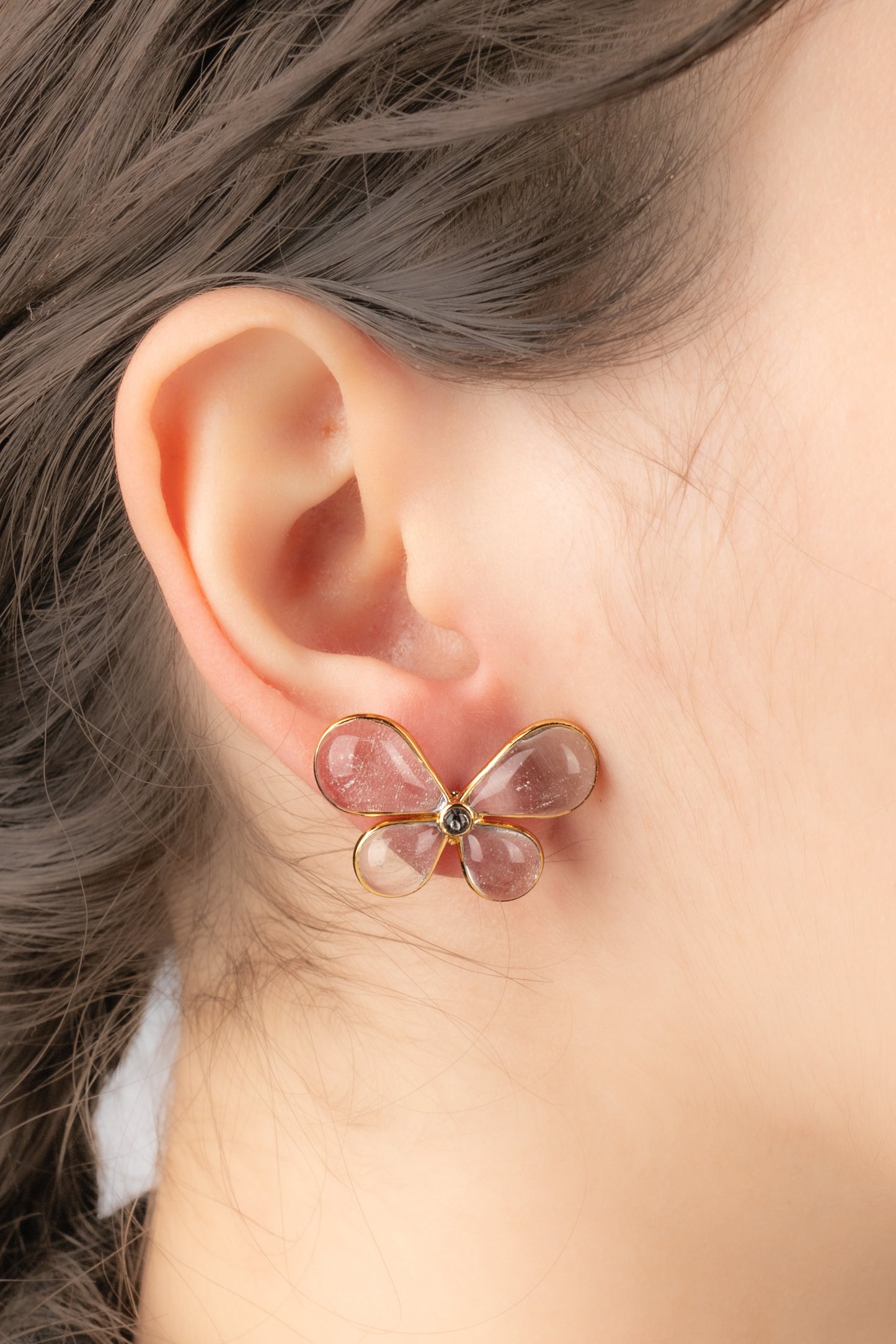 Boucles d'oreilles papillon Augustine