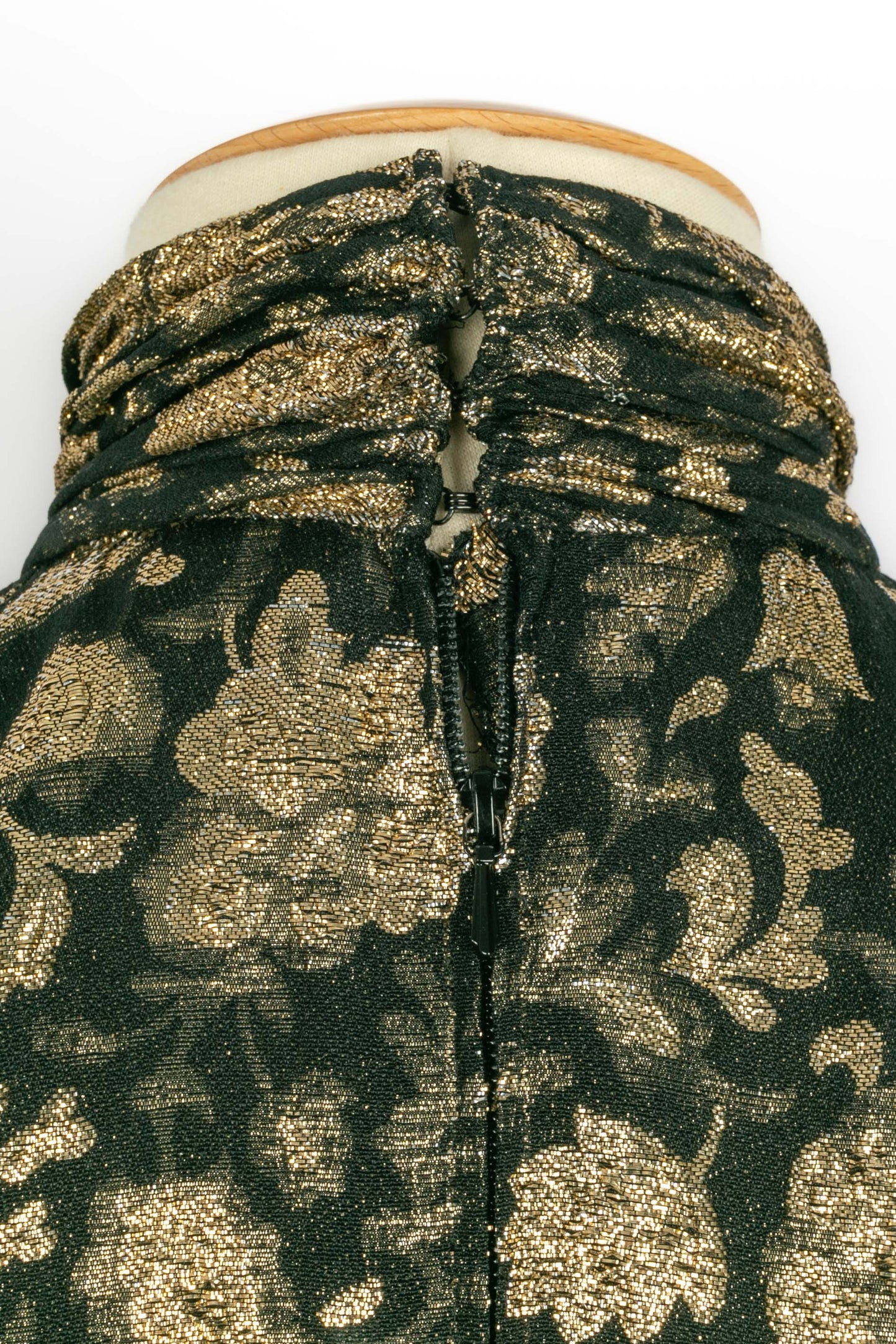 Robe en lamé Nina Ricci