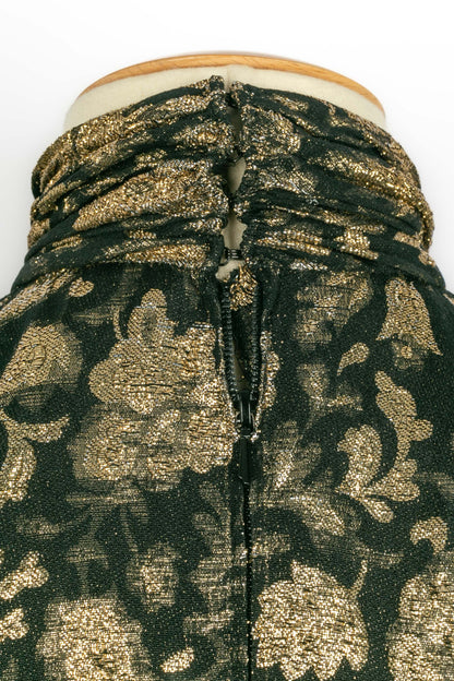 Robe en lamé Nina Ricci