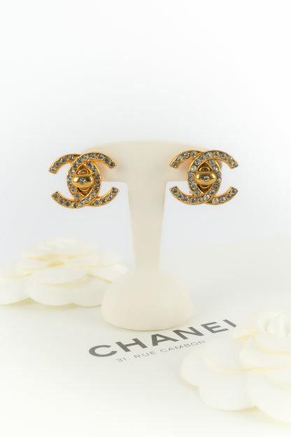 Boucles d'oreilles tourniquer Chanel1998