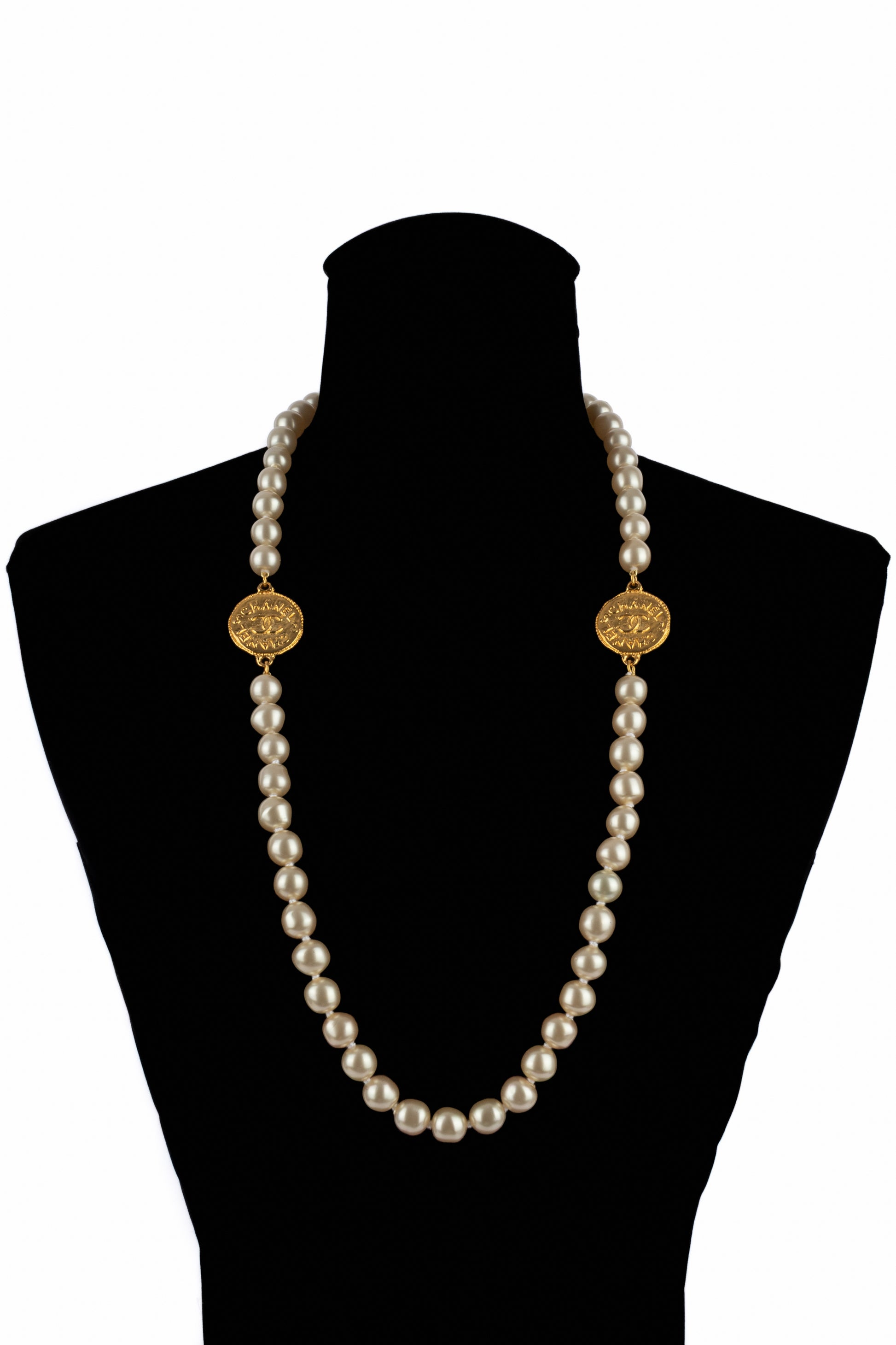 Collier de perles Chanel 1985's
