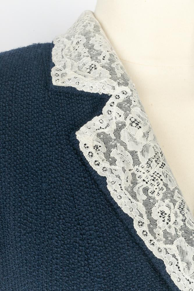 Tailleur bleu Dior 2008