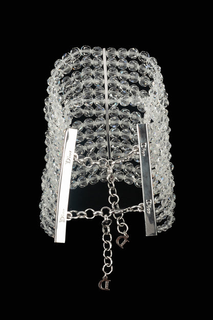 Bracelet de perles facettées Dior