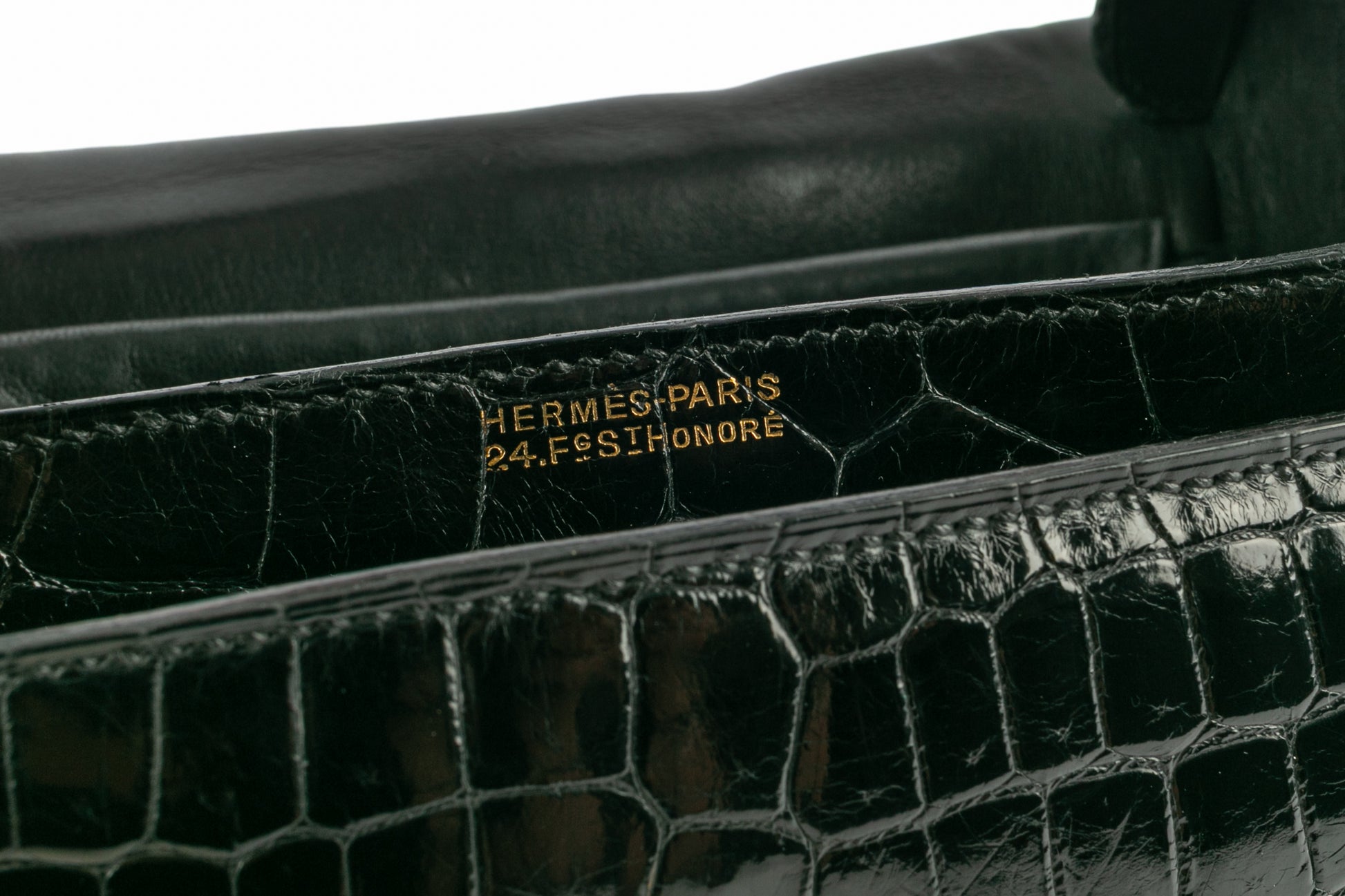 Sac en cuir exotique Hermès