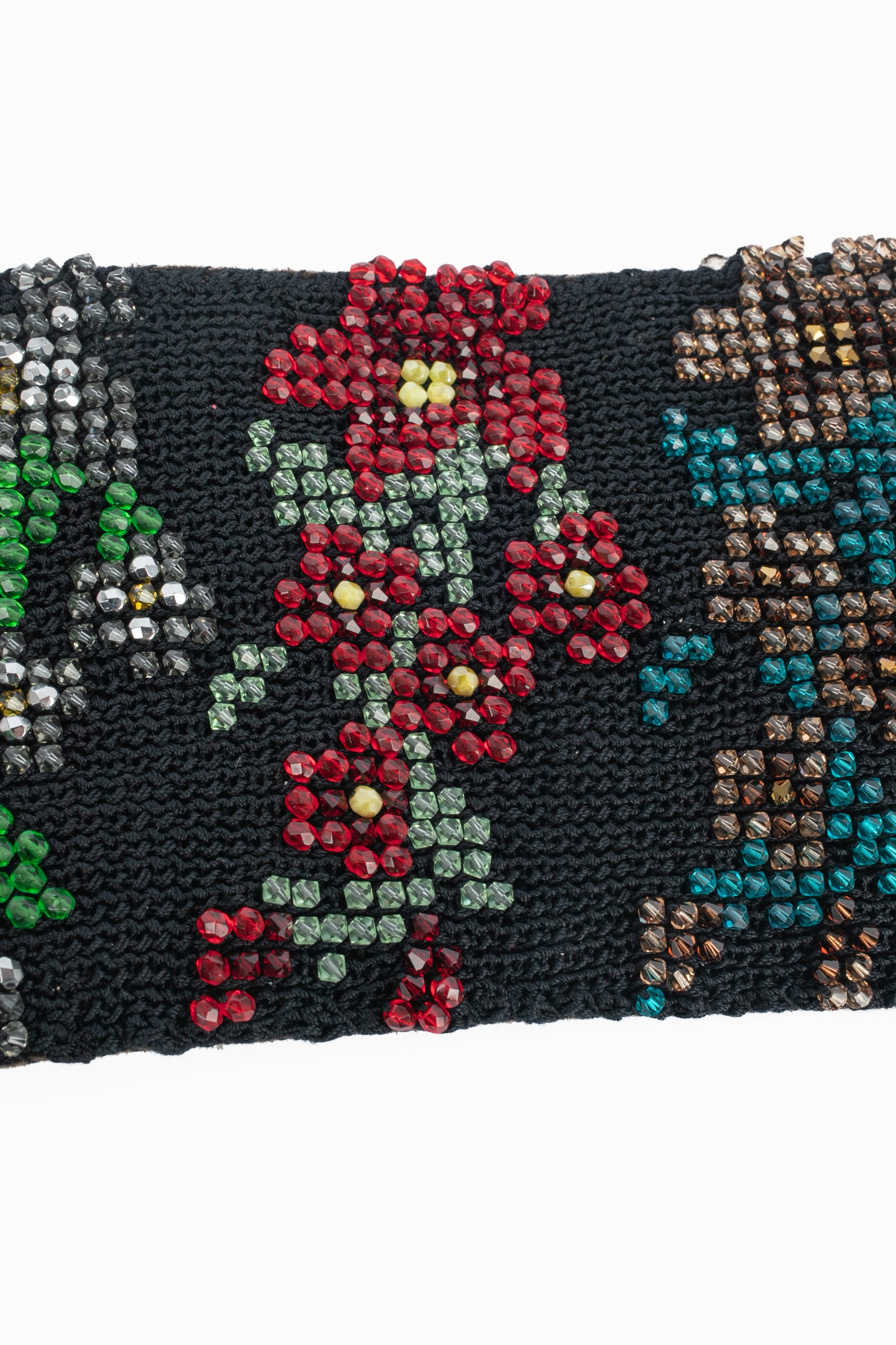 Ceinture vintage strassée