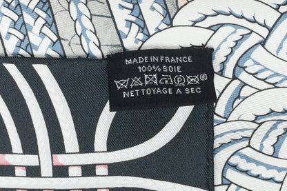 Foulard / Carré "Brandebourgs Fleuris" double face Hermès