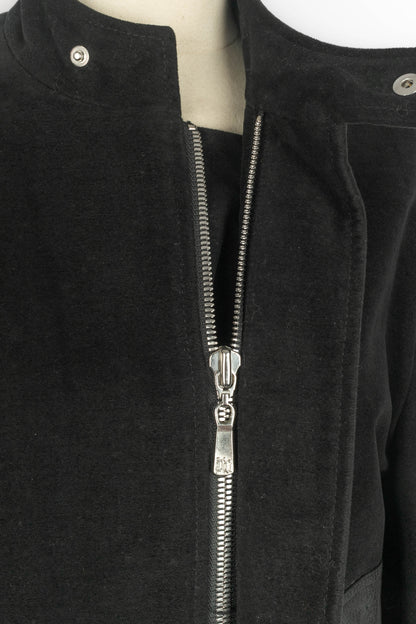 Veste en cuir Versace