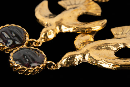 Boucles d'oreilles Chanel Haute Couture 1970's