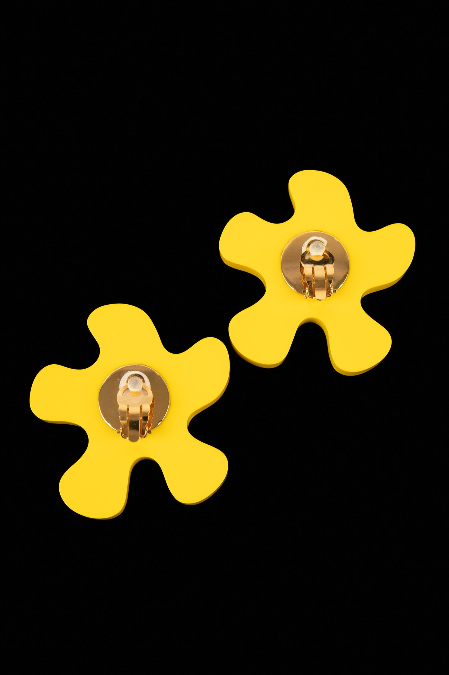 Boucles d'oreilles "Fleur" Chanel Eté 1991