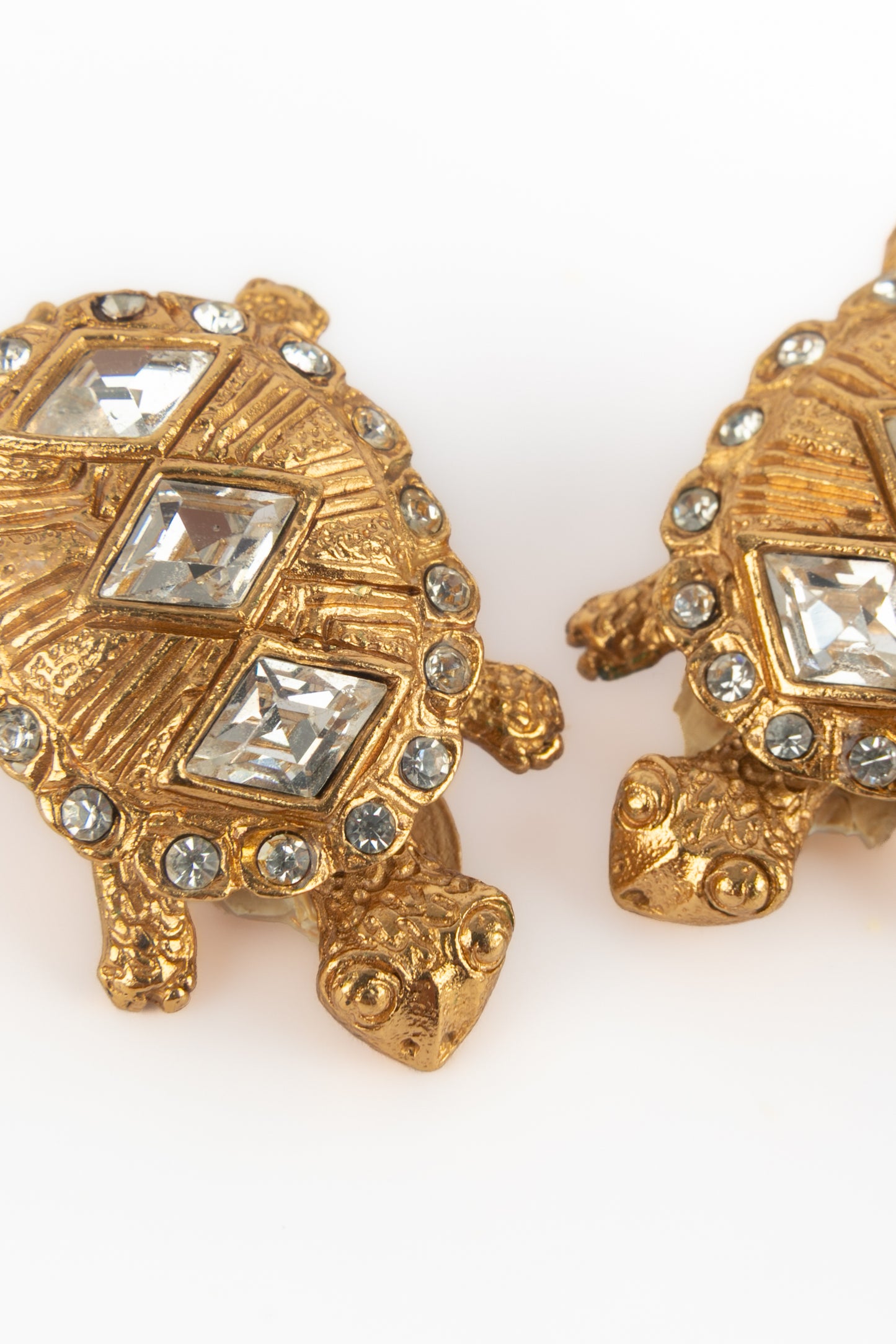 Boucles d'oreilles tortues Dior