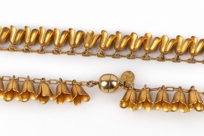 Collier "muguets" Dior 1990's