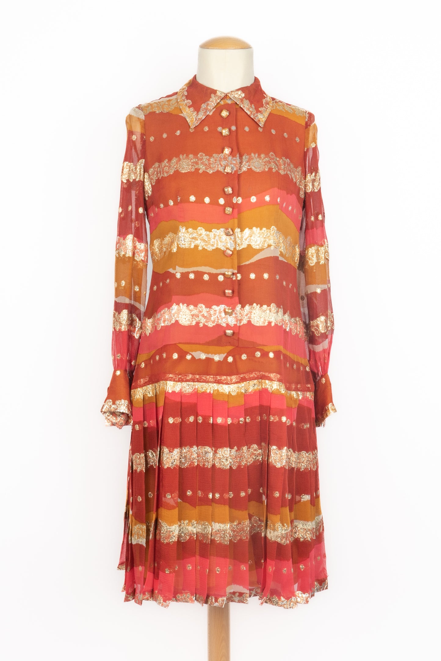 Robe en soie Pierre Balmain