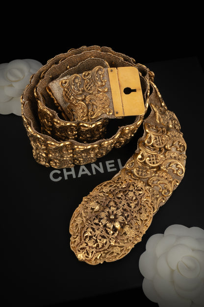 Ceinture Chanel Haute Couture époque Coco
