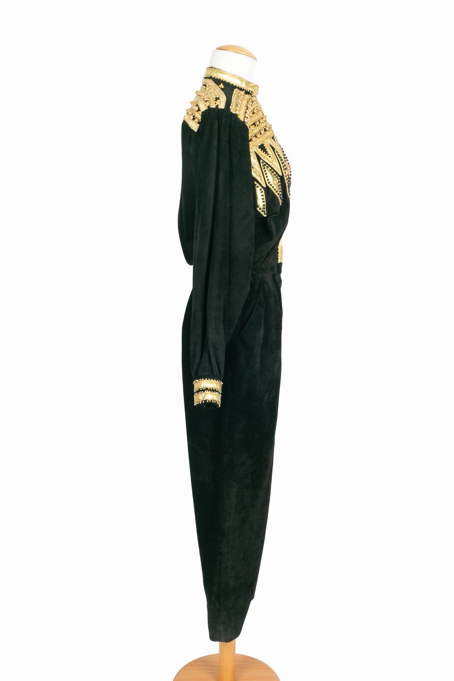 Combinaison en cuir Christian Dior