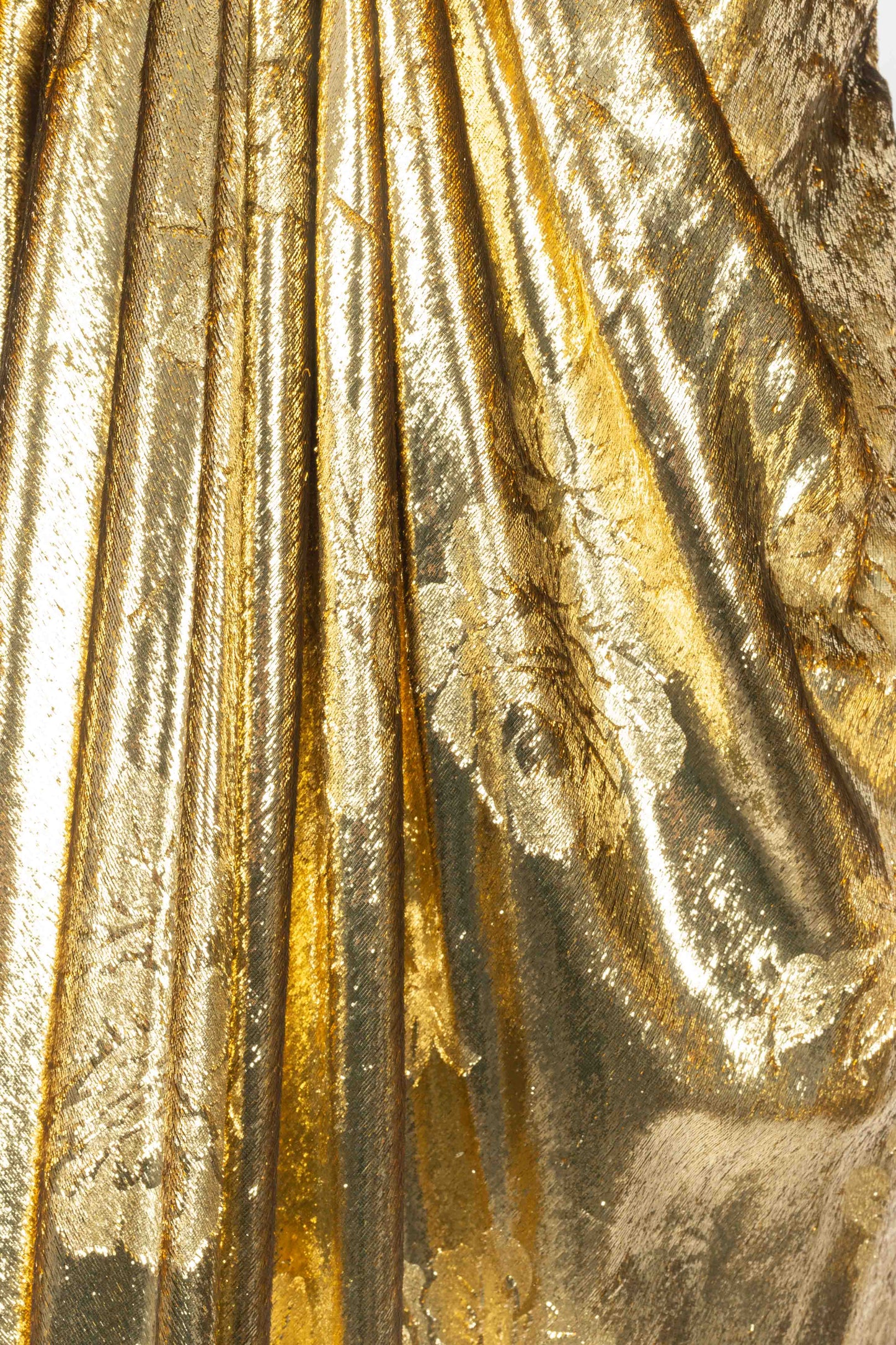 Robe dorée Nina Ricci Haute Couture 