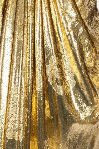 Robe dorée Nina Ricci Haute Couture 