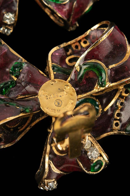 Parure "Noeud" Chanel 1980's