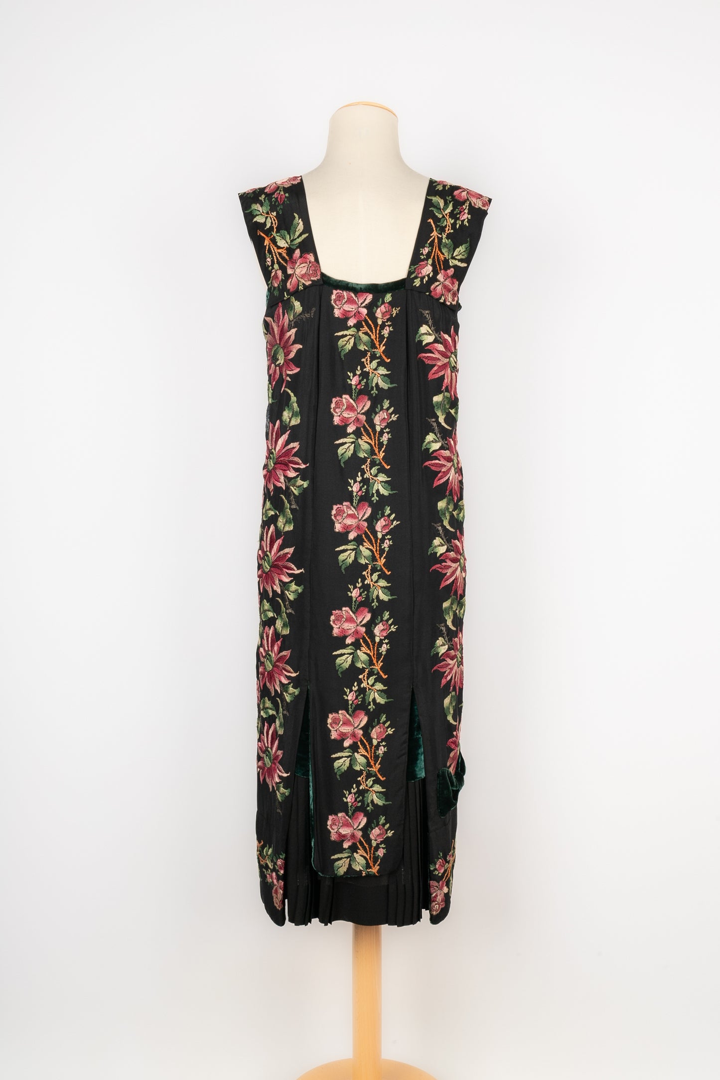 Robe en soie 1930's