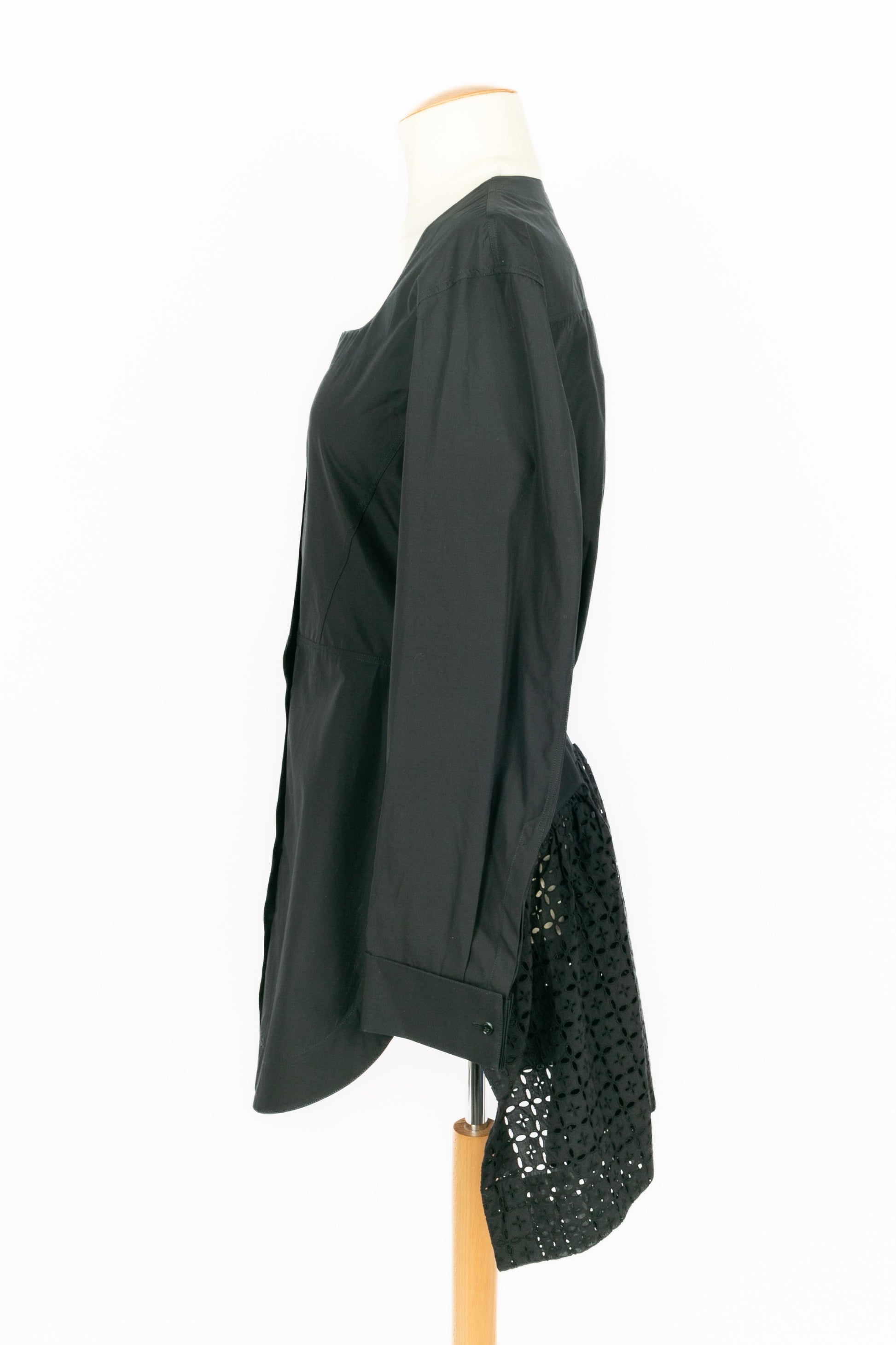 Chemise noire Alaïa