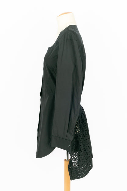 Chemise noire Alaïa