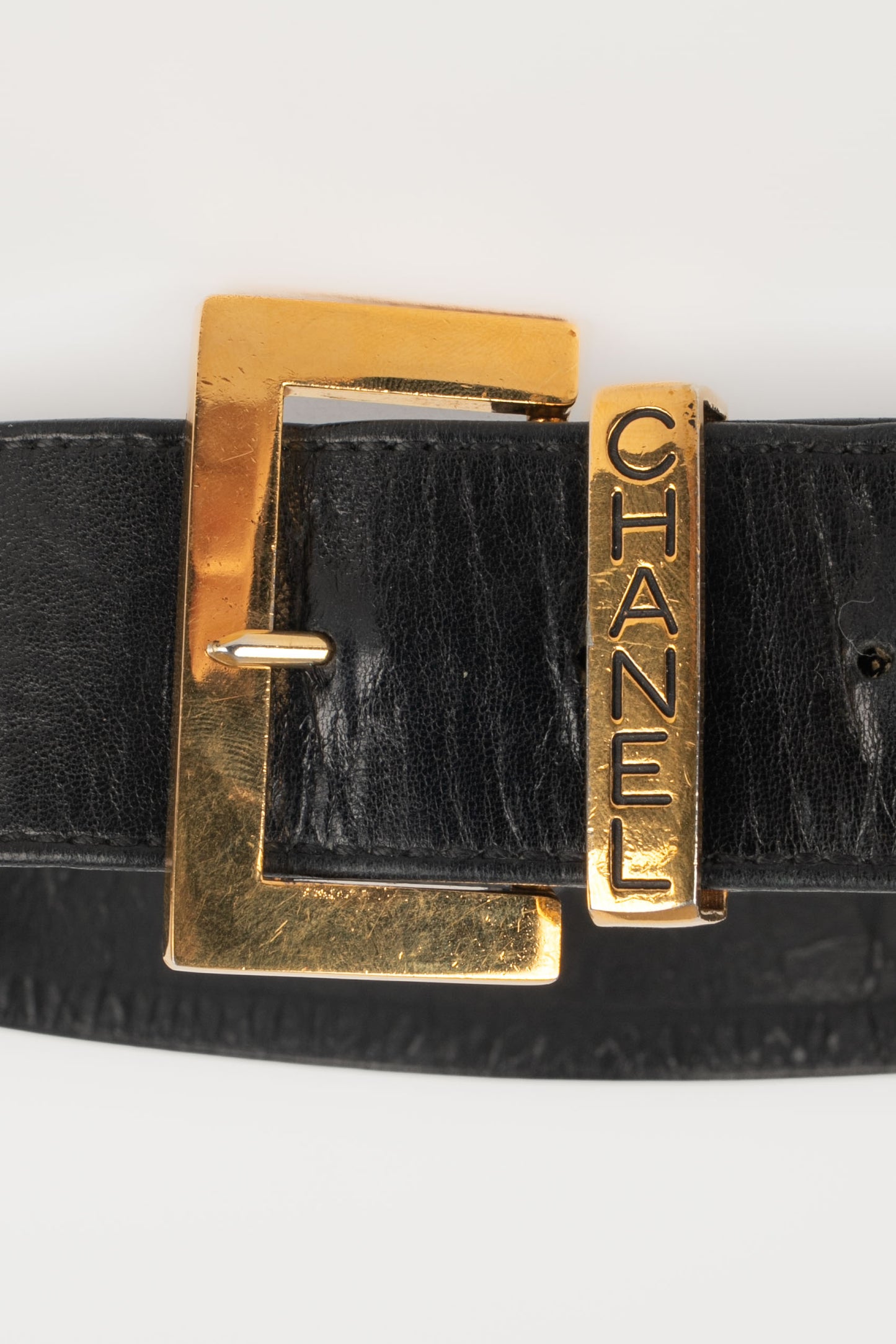 Ceinture en cuir Chanel