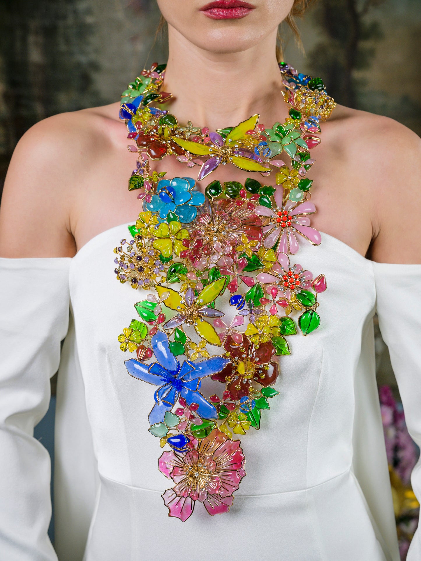 Imposant et rare collier Augustine