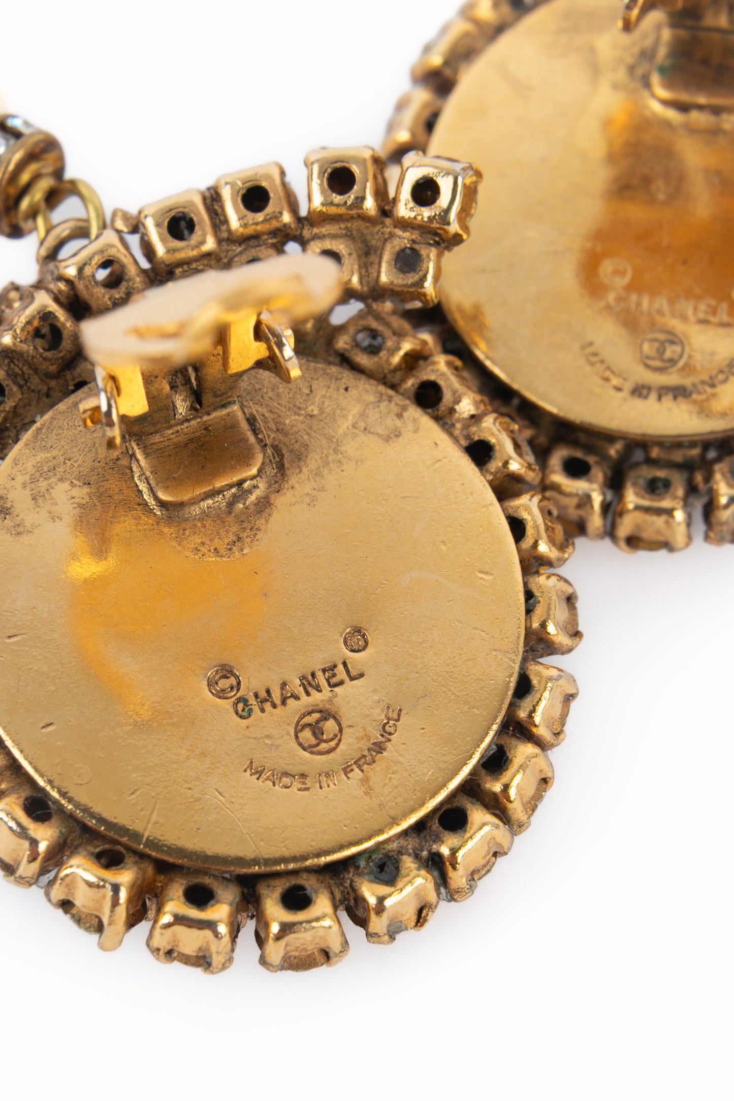 Boucles d'oreilles Chanel 1980's