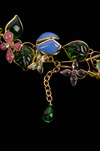 Imposant et rare collier Augustine