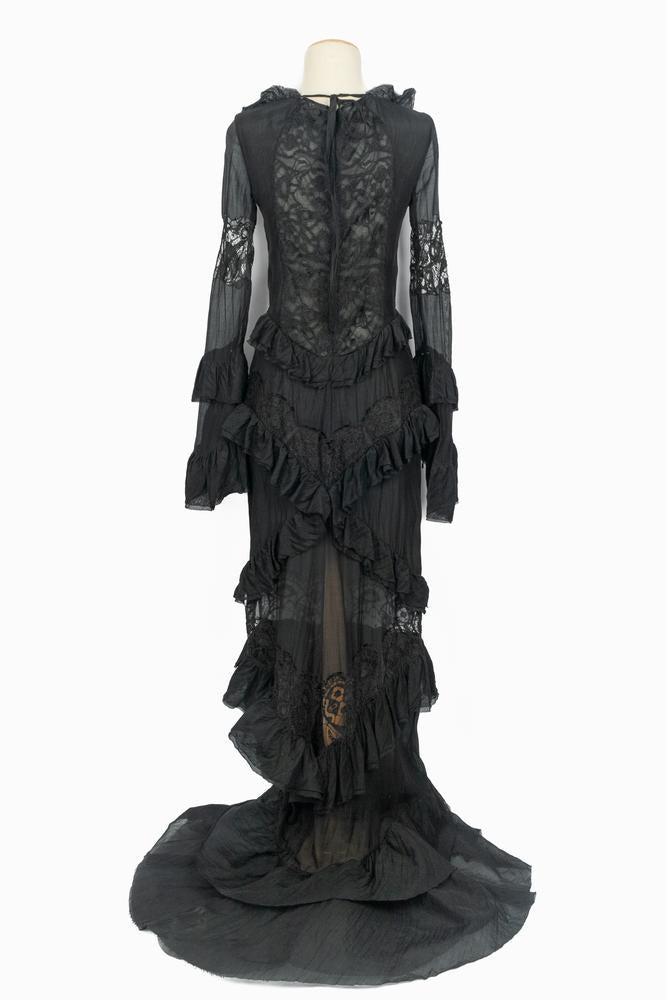 Longue robe en soie Emilio Pucci