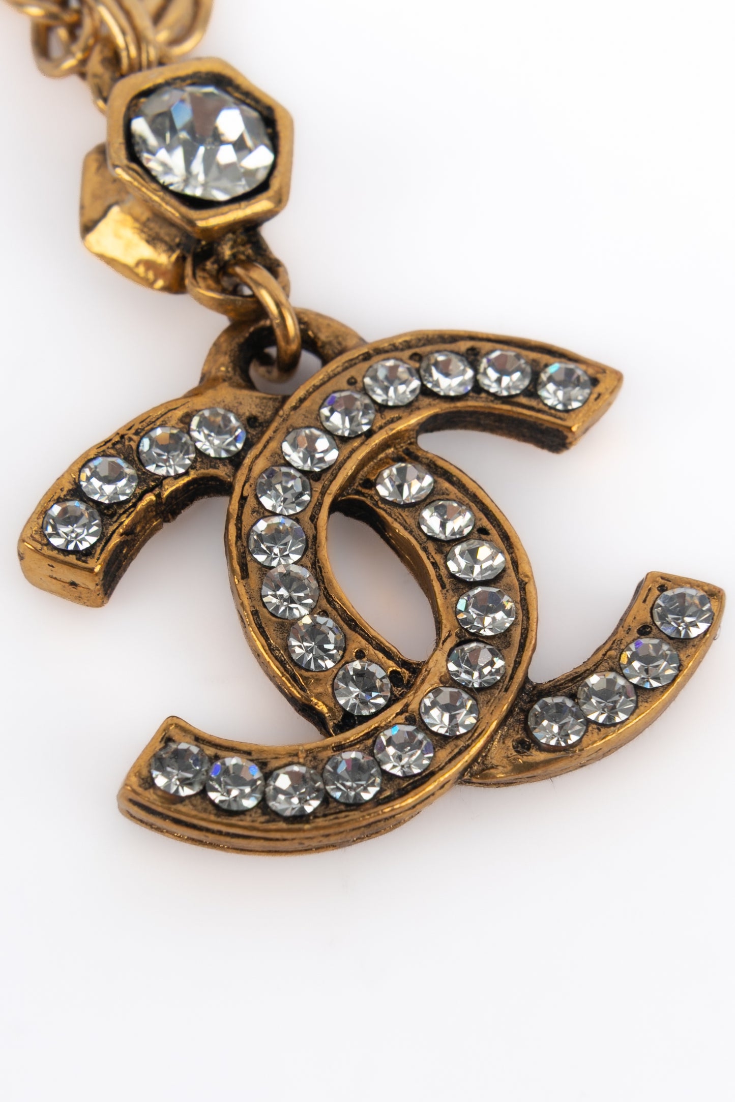 Collier cc Chanel 1990's