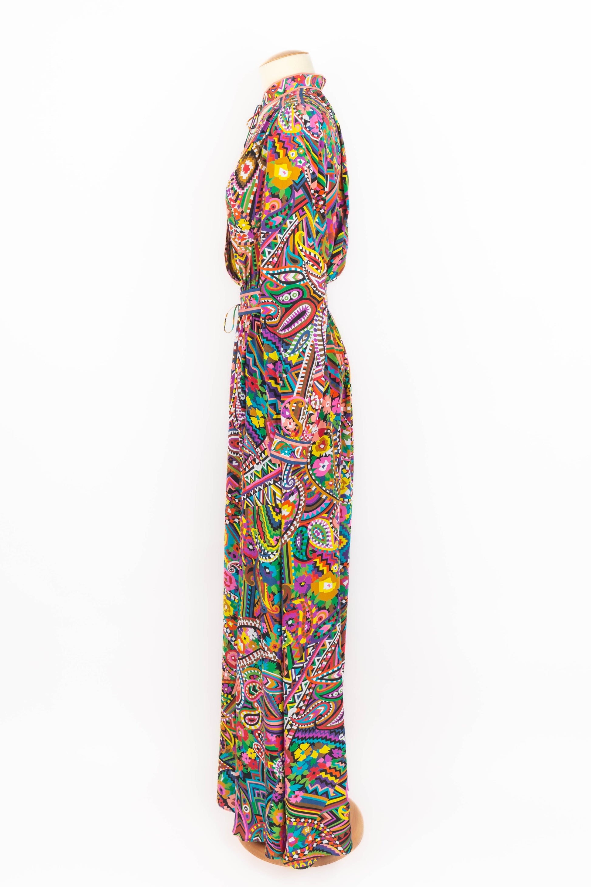 Robe en soie Léonard