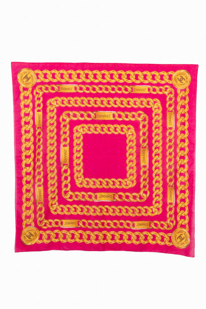Grand foulard Chanel 