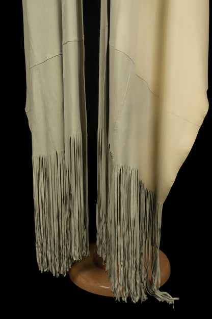 Cape en cuir Jean-Paul Gaultier