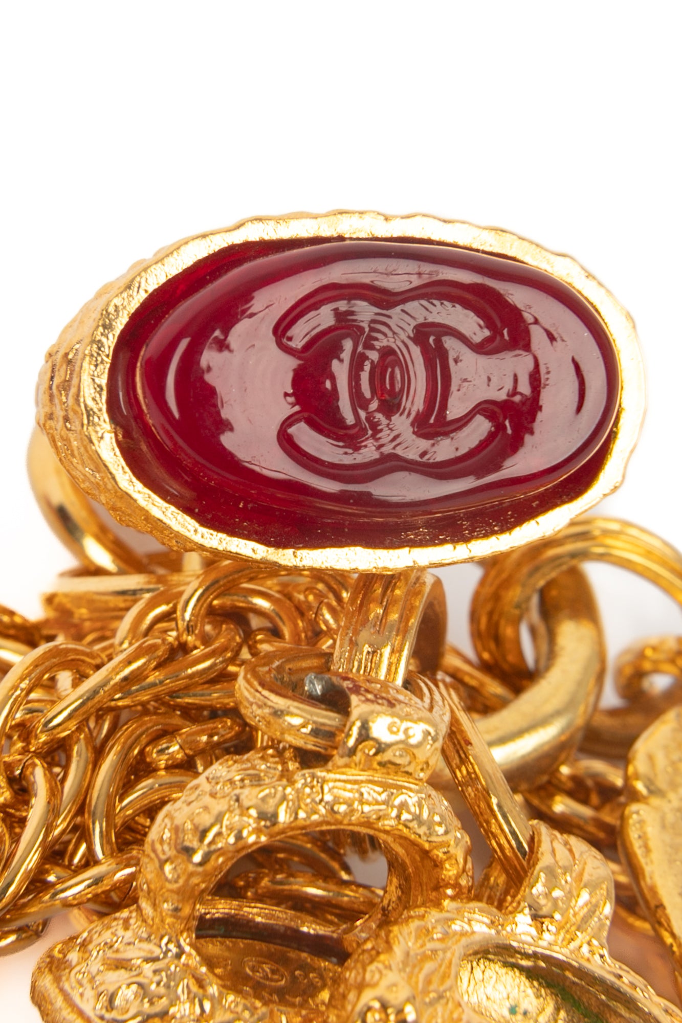 Collier sceaux Chanel 1993 