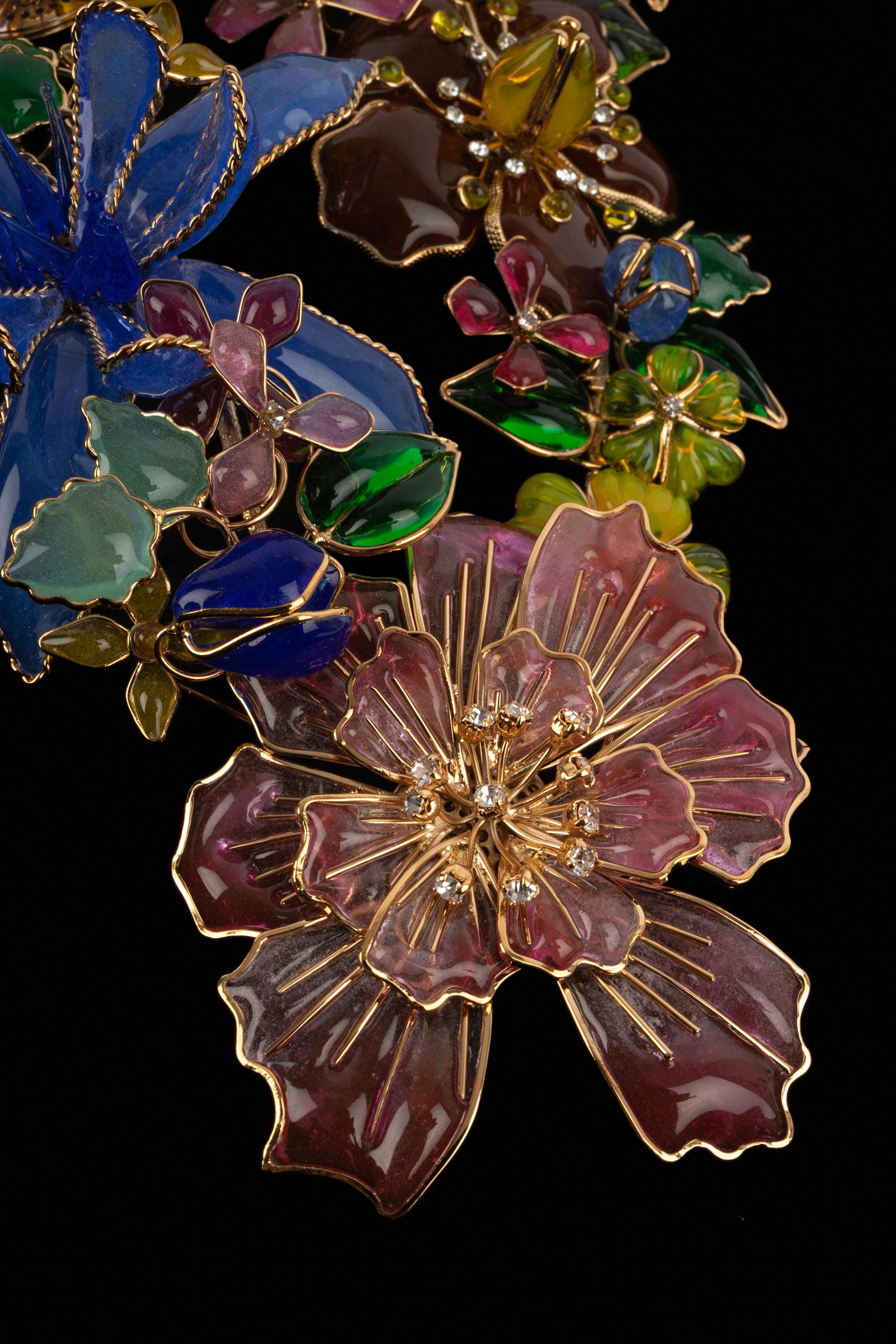 Imposant et rare collier Augustine