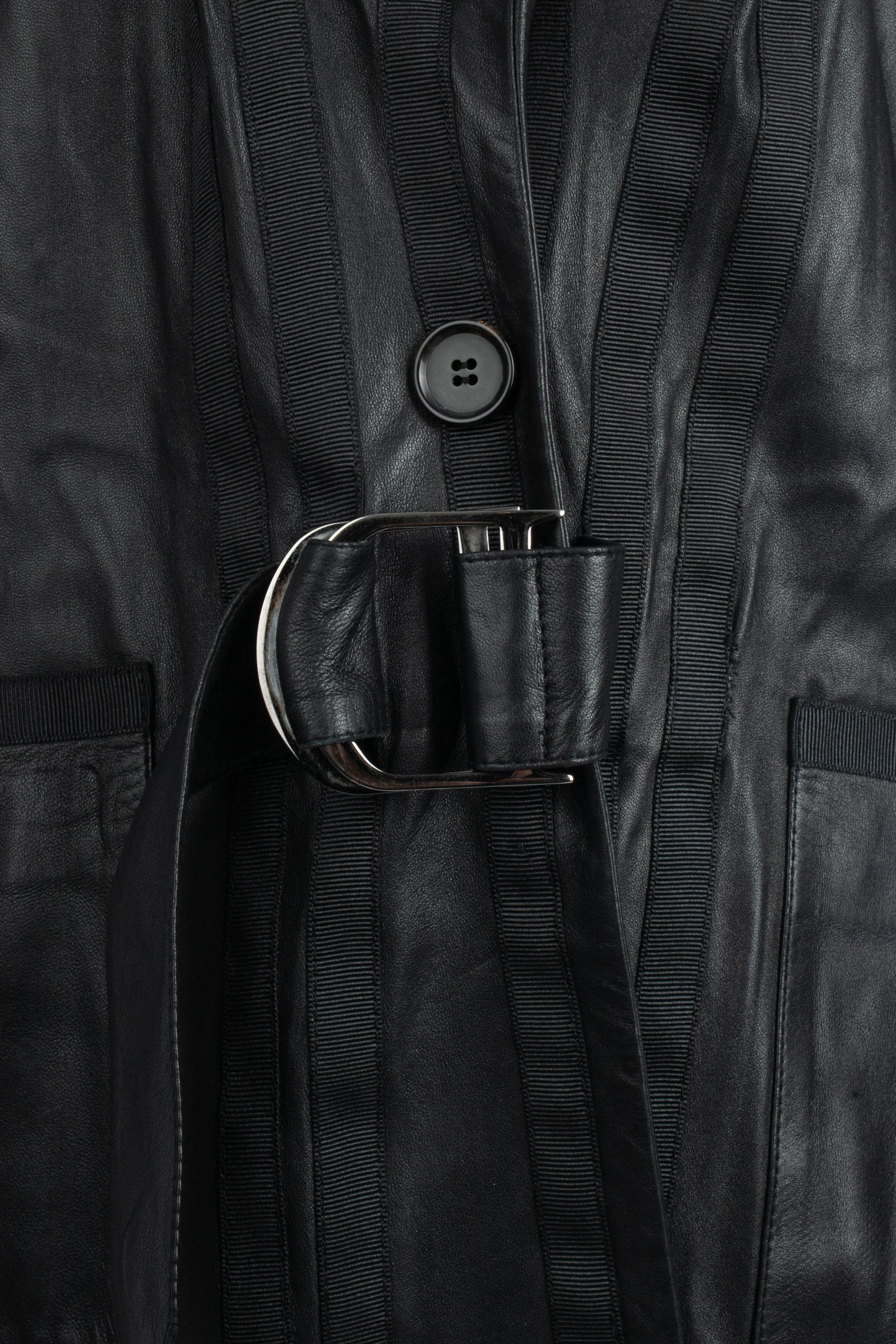 Veste en cuir Dior Printemps 2003