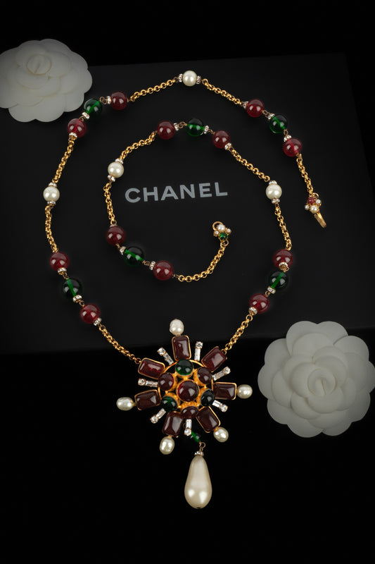 Collier pendentif Chanel Automne 1993