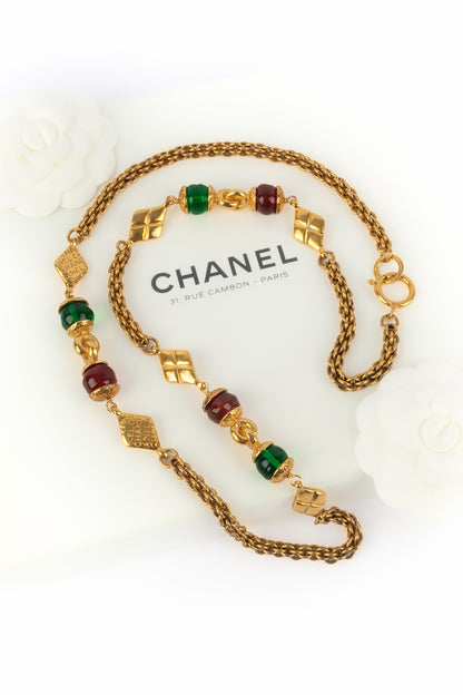 Collier byzantin Chanel 1980's