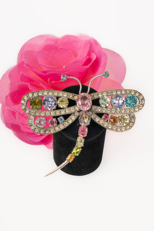 Broche "Libellule" Yves Saint Laurent Haute Couture