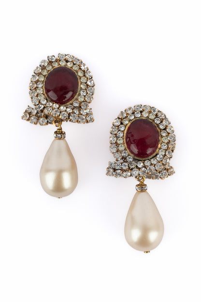 Boucles d'oreilles Chanel 1980's