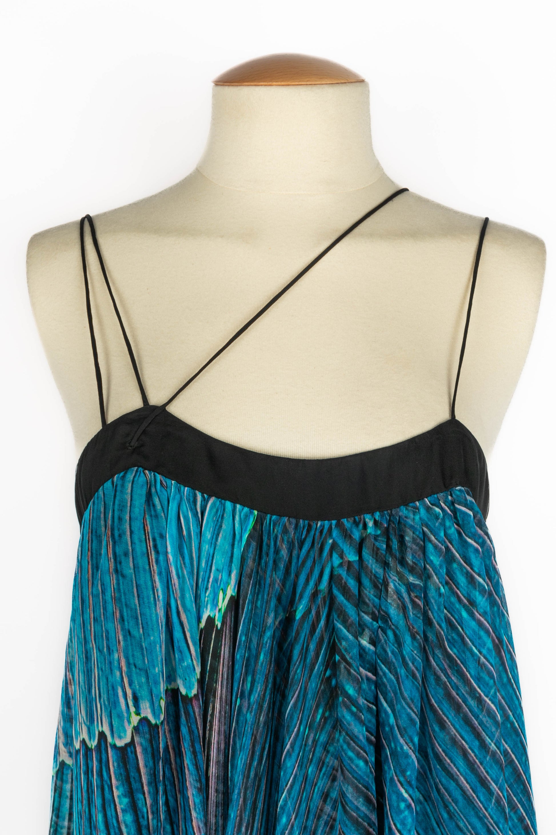 Robe en soie Cavalli