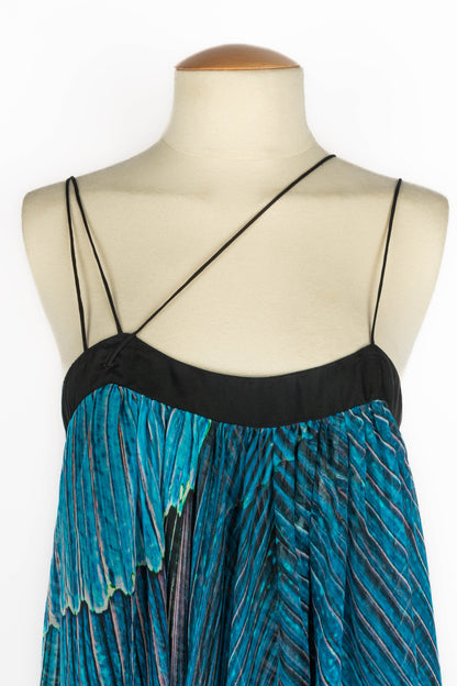 Robe en soie Cavalli