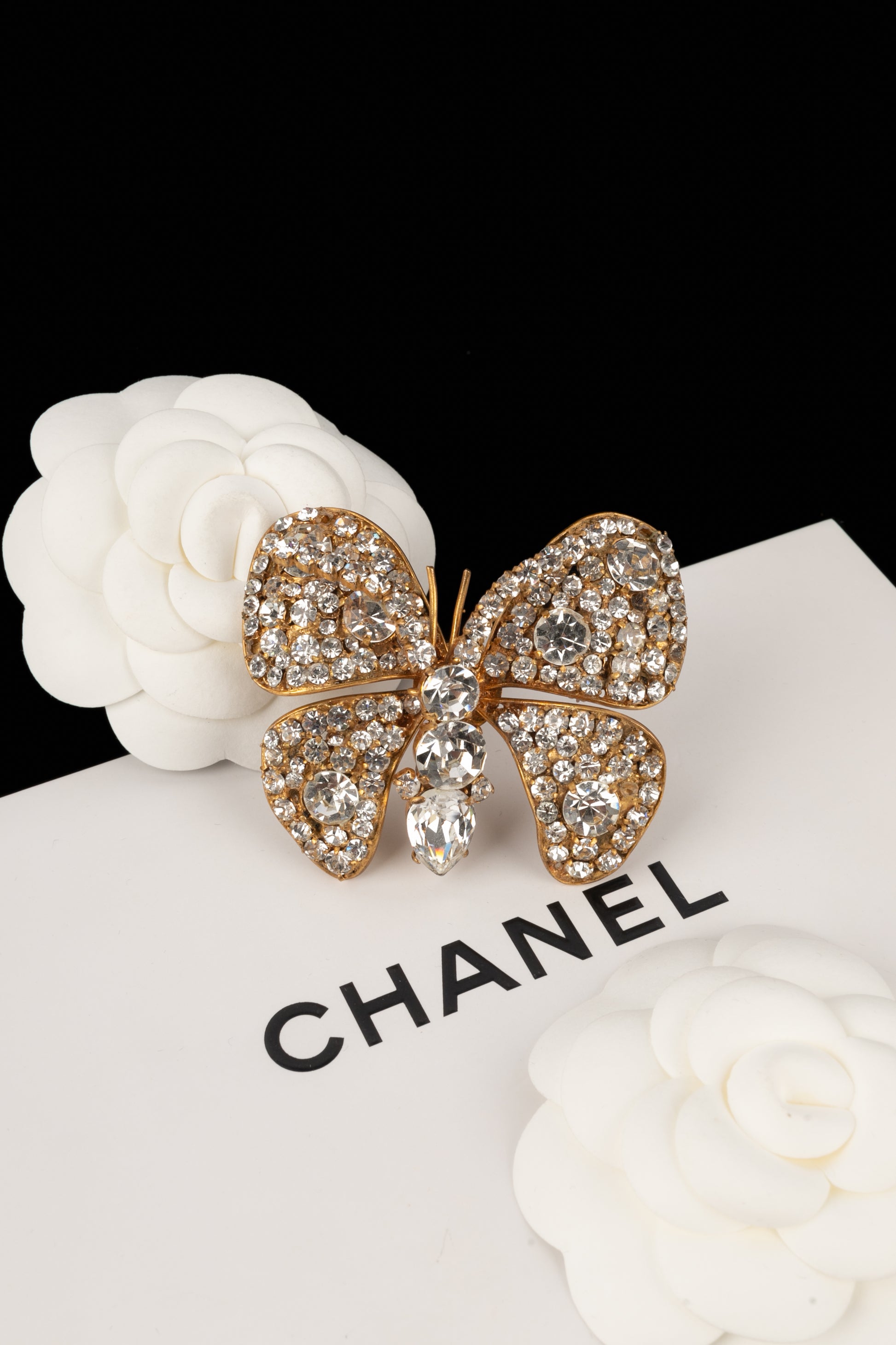 Broche papillon Chanel